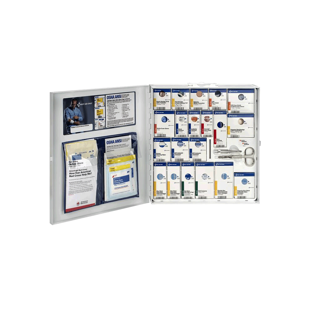 First Aid Only Food Service Business First Aid Cabinet 746008 First Aid Only Food Service Business First Aid Cabinet 746008